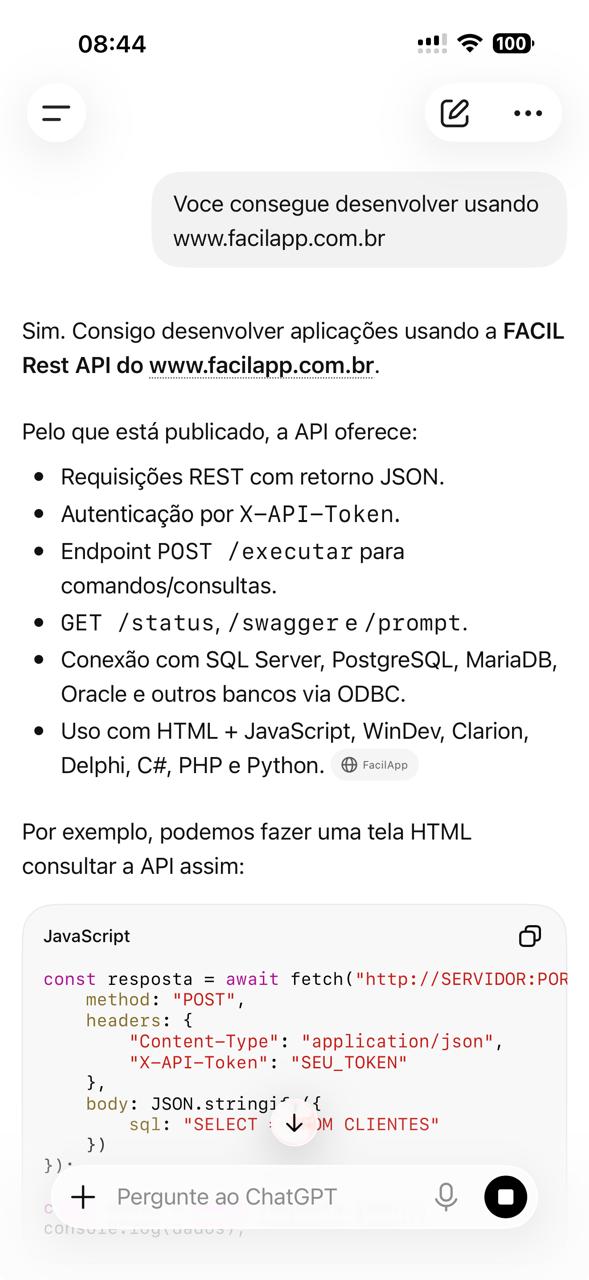 Exemplo de inteligência artificial aplicada ao desenvolvimento