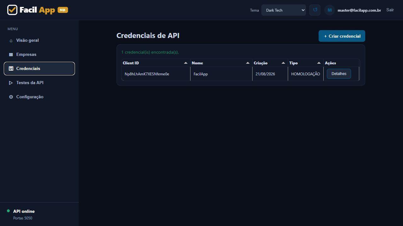 Empresas da API SQL